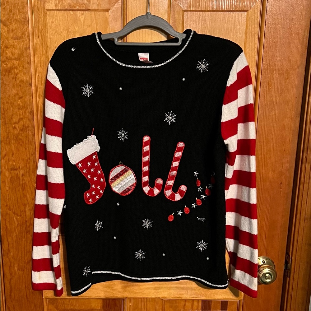 Holiday Time Christmas Sweater LARGE